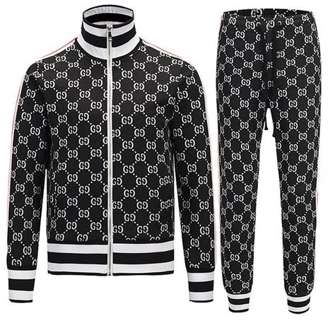 white gucci sweatpants|gucci tracksuit men's price.